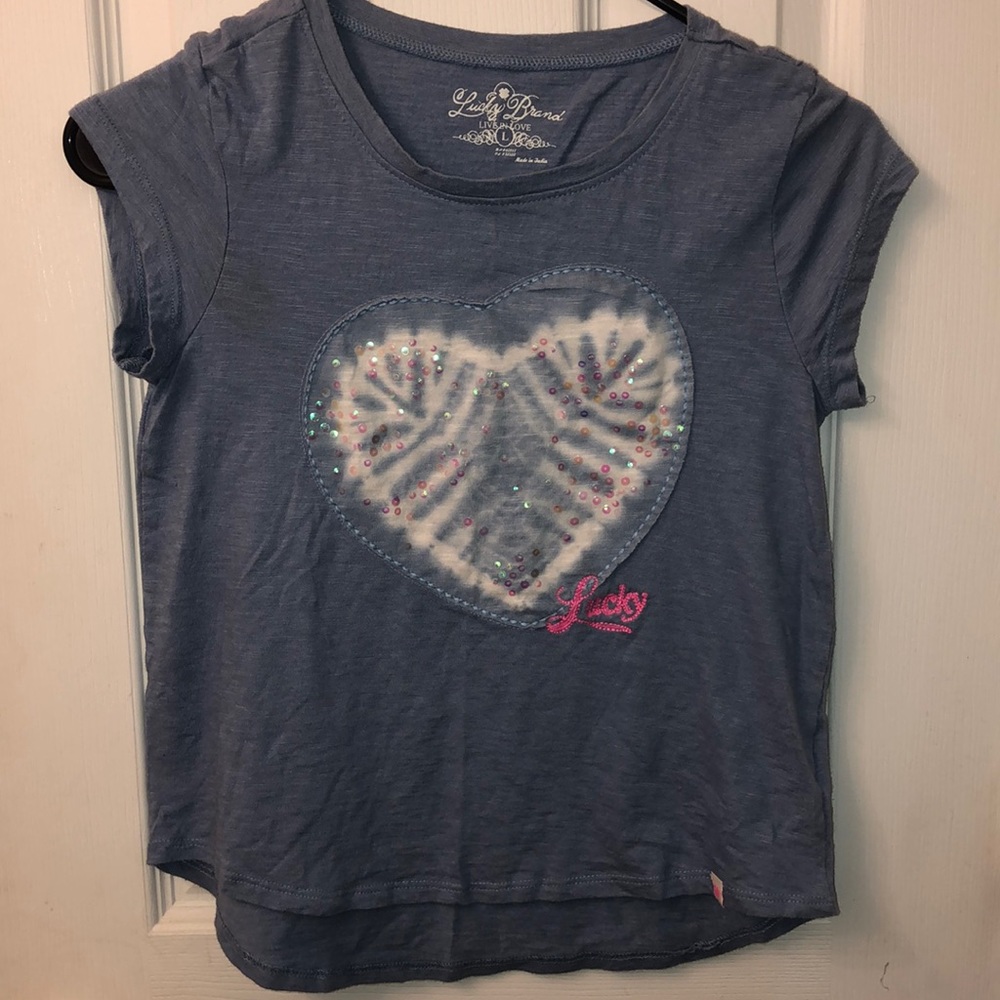 Girls Lucky Brand shirt size large